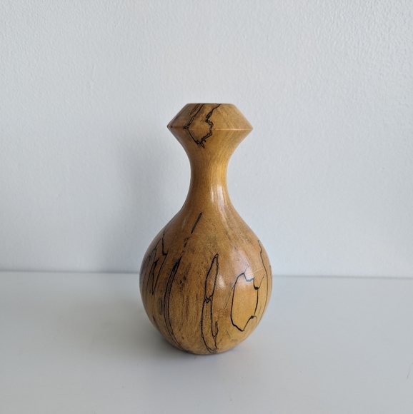 Spalted wood vase - Small - Picture 1 of 8